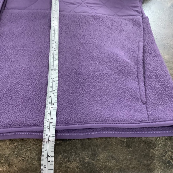GAP Purple Fleece Jacket XXL - Picture 8 of 11